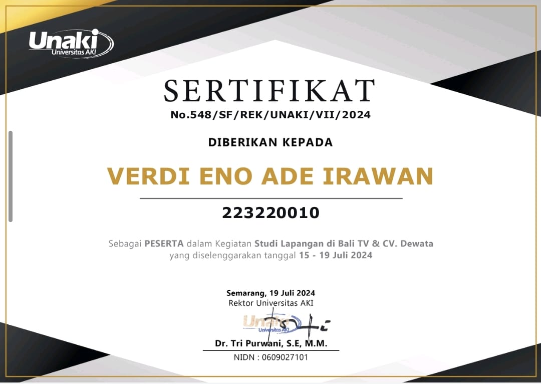 Certificate UI/UX